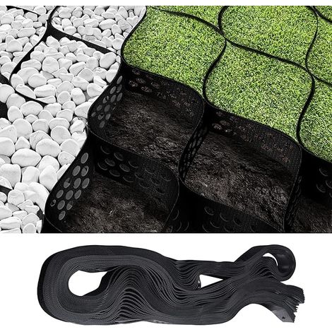 15 m² Gravel Stabiliser 2 cm Height, 5 x 3 m Gravel Stabilizer, Protection Grid for Lawn, Lawn Grilles (1/5)