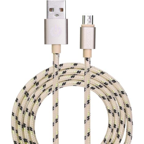 Cavo Micro-USB intrecciato oro da 1 m Garbot Grab&Go, C-05-10194