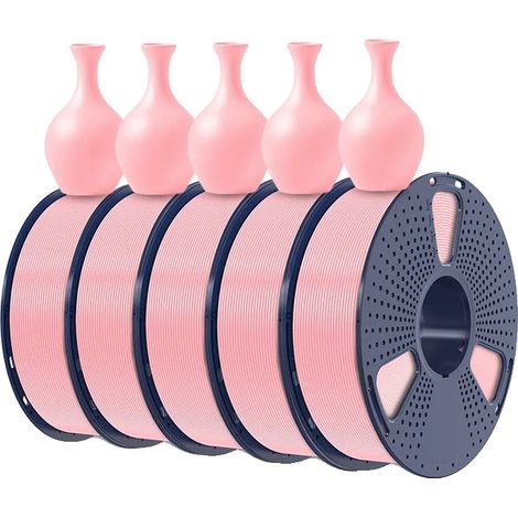 Filamento para impresión 3D, rollo de 1 kg, alta precisión (1/2)