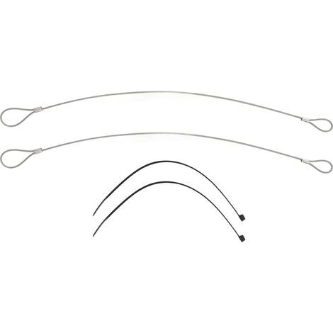 Cable de apertura del capó del motor, kit de cable de apertura de emergencia, repuestos para C4 de 1984 a 1996. (1/5)