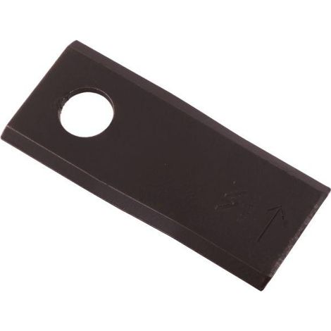 Lame de tondeuse gauche WARYŃSKI 93x40x3 mm, trou de 16,2 mm, application 56151200 Kuhn, 25 pièces (1/3)