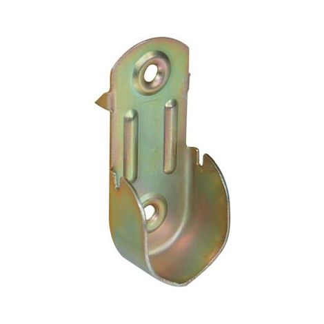 REGGITUBO ARMADIO TONDO LATERALE ACCIAIO - TROPICALIZZATO TUBO MM 18- 100 pezzi