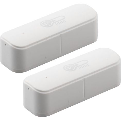 Tuya Lot de 2 thermomètres hygromètre WiFi sans fil pour intérieur et extérieur (1/4)