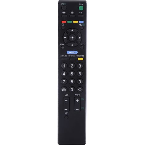 Télécommande de remplacement élégante RM-ED009 pour téléviseurs intelligents LCD/LED Sony (noir) (1/5)