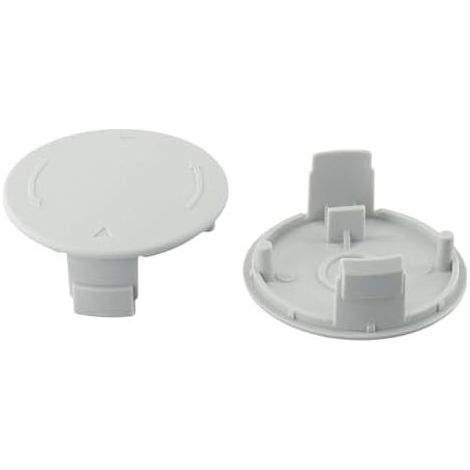 Set mit 2 Spulenabdeckungen für Bosch AFS 23 37 Freischneider, Ersatzteile (2 Stück) - / (1/5)