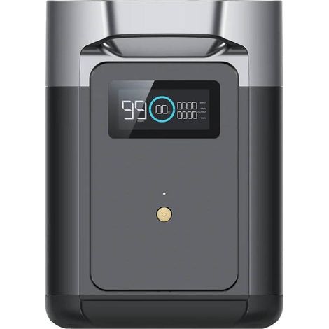 Batterie intelligente 1 024 Wh pour EcoFlow Delta 2 – Câble de connexion inclus – Surveillance via application – Recharge via panneaux solaires – Eco Flow (1/6)
