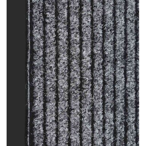 Maison Exclusive - Fußmatte Grau Gestreift 40x60 cm (1/5)