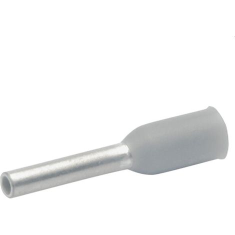 Klauke Aderendhülse n. DIN 0,14qmm 8mm grau VZ isoliert 166GRL