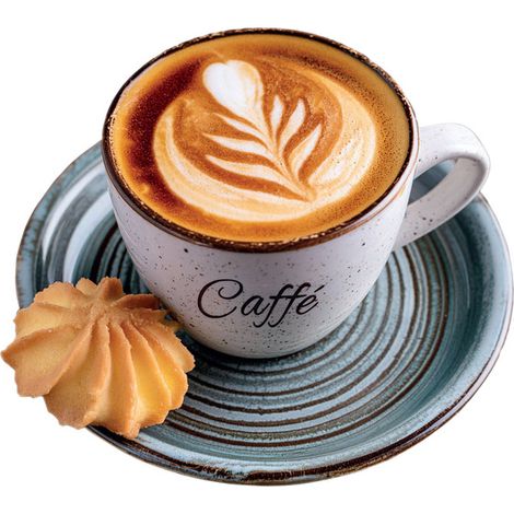 Adhésif vitrophanie "Café" de dimensions 20 x 18 cm (pose intérieure) (1/4)
