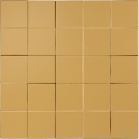 Carrelage Mur Ceramic Connection Yellow Mate 10 x 10 cm