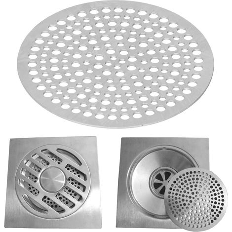 Grille de vidange anti-blocage - Filtre de vidange de douche - Pour cuisine (1/5)