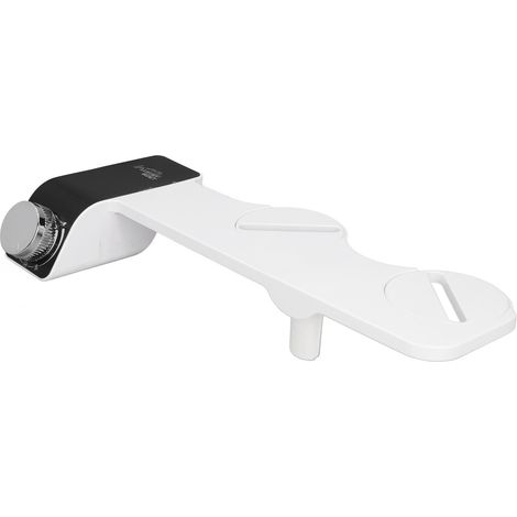 Bidet-WC-Spülung mit einer Düse, einstellbarem Wasserdruck, selbstreinigender Kunststoffsprühdüse, 9/16-Zoll-Anschluss (Nordamerika) (1/5)