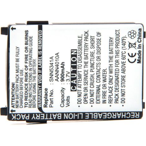 NX - Batterie téléphone, smartphone, GSM pour Motorola 3.7V 900mAh - AANN4010ASNN5341A (1/3)