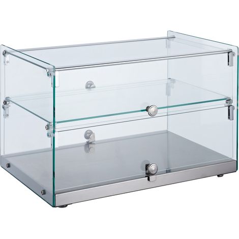 Vitrine Neutre Avec ou Sans Etagère - Vitre Droite - Combisteel (1/2)