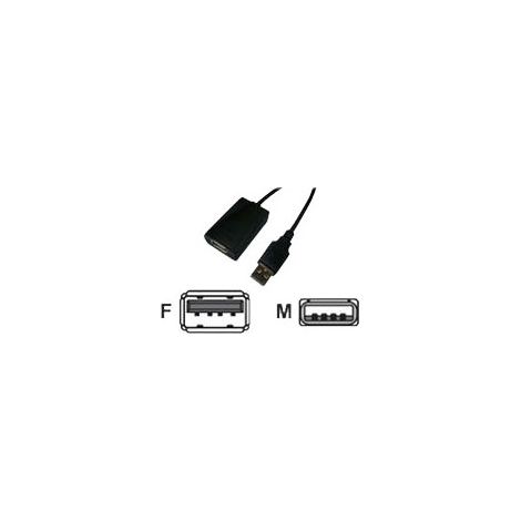 LogiLink UA0001A - 5m USB 2.0 Kabel, schwarz