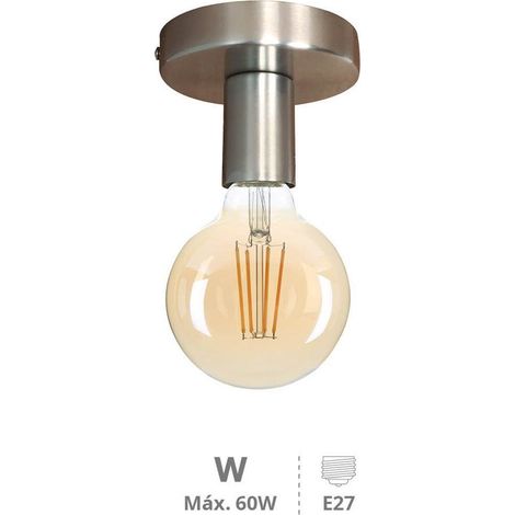Faretto da soffitto Serie Jokela E27 Nickel
