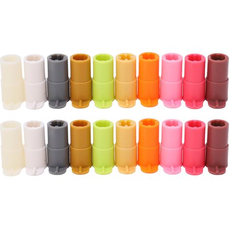 20 adaptateurs de stylo ABS multicolores, jeu de porte-stylos accessoires de rechange pour Cricut (1/5)