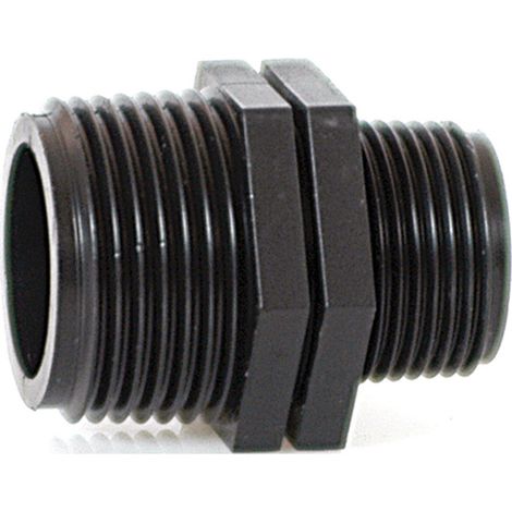 1BL NIPPLO RIDOTTO IN POLIPROPILENE PN10 1 x 3/4 - pz 4