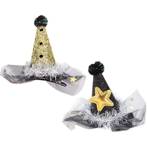 Ensemble de 2 barrettes à cheveux pour le Nouvel An, accessoire photo parfait pour femme. (1/5)