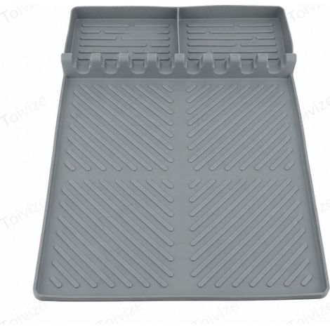 Tapis de Spatule Toivize Silicone Résistant Chaleur Antidérapant pour Plancha et Barbecue en Extérieur (1/5)
