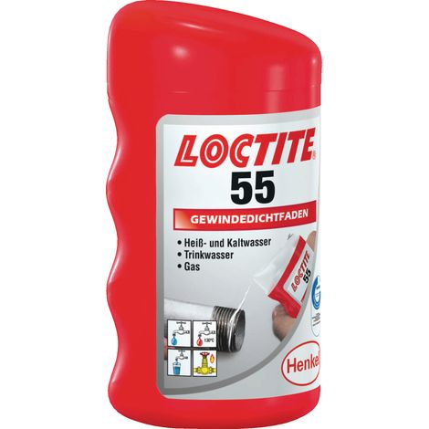Joint d'étanchéité de filetage LOCTITE 55 - 160m DS (1/4)