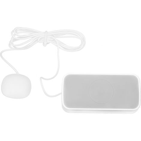 Détecteur de fuite d'eau WiFi étanche avec alertes via application intelligente Zigbee pour lave-linge, chauffe-eau et installation domestique (sous-sol). (1/5)