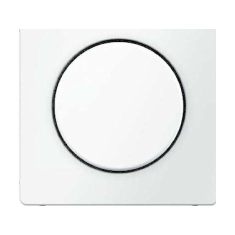 BERKER 11376089 ZENTRALSTÜCK MIT REGULIERKNOPF FÜR DREHDIMMER BERKER Q.1 POLARWEIß, SAMT