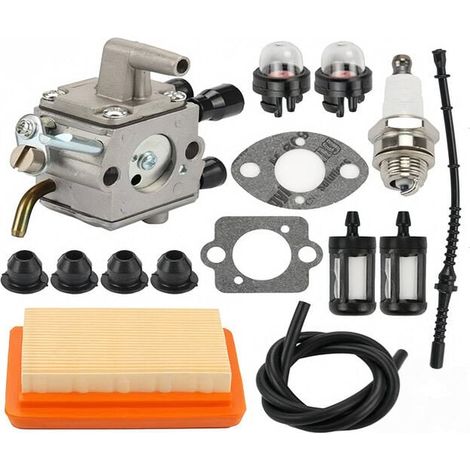 Ulisem FS250 Vergaser für Stihl FS120 FS200 FS 250 FS300 Fadentrimmer Unkrautfresser. Ersetzen Sie 4134 120 0603 durch 4134 400 1301 Zündspule. (1/4)