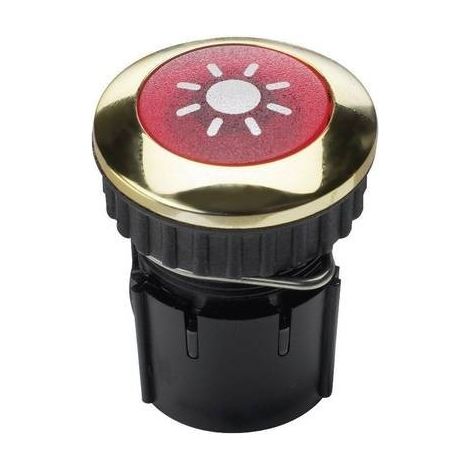 Grothe 63042 Tasto per campanello 1 parte Oro 12 V/1,5 A (1/2)