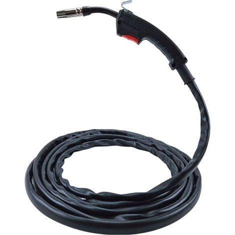 MIG-Schweißbrenner – 2 m Kabel – Für Drahtstärken von 0,8 bis 1,2 mm – Stromstärke 160 bis 200 A – MIG130-kompatibel (1/5)