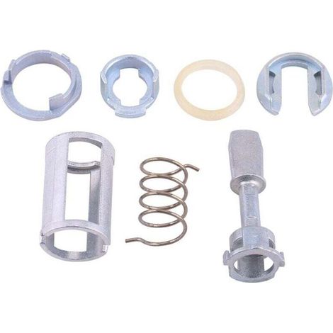 Kit de Réparation de Cylindre de Serrure de Porte,Kit de Réparation de Barillet de Cylindre de Serrure de Porte Avant Gauche Droite Pièces de Rechange (1/4)
