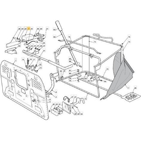 LINAK STELLANTRIEB 281191 x ORIGINAL HONDA STIGA - 118001000/0