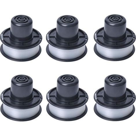 Bobina di filo A6226 compatibile con decespugliatore automatico Auftipp GL250 / GL310 / GL360 / GL360SB con filo da 6 m, confezione da 6 pezzi (1/4)