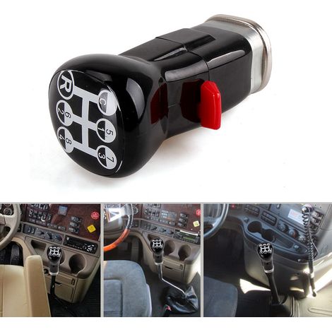 Passend für Volvo-Lkw, Schaltknauf, Schaltkopf 1655854 4630550500 – Schwarz (1/4)