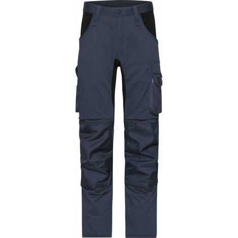 James & Nicholson Arbeitshose JN1812 Gr. 25 carbon/black (1/5)