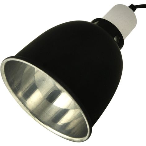 Portalampada Repti-Zoo con paralume per lampadine da max. 75W e UVB (1/3)