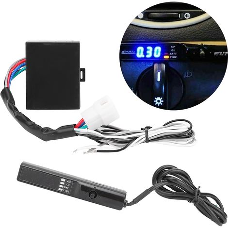 APEXI Modifiziertes 12V Auto-Turbo-Timer-Steuerungsset mit LED-Anzeige, Motorzubehör für Universalfahrzeuge (1/5)