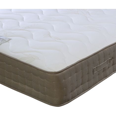 Bamboo Pocket Sprung Memory Foam Mattress King Size (1/3)