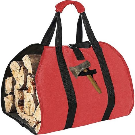 Brennholztasche Brennholztransporttasche Brennholzaufbewahrungstasche mit großem Fassungsvermögen Multifunktionale Brennholztasche für Lagerfeuer (1/5)