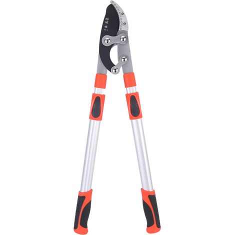 Télescopique Branche Ébrancheurs 69-102cm, lame en acier au carbone,Poignées en aluminium solides,dotés d'une Poignée antidérapante pour les gros morceaux de bois, sécateur de jardin (1/5)