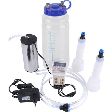 Machine à traire portable 2L pour vaches, contrôleur à impulsions, électrique 100-250V UE (1/5)