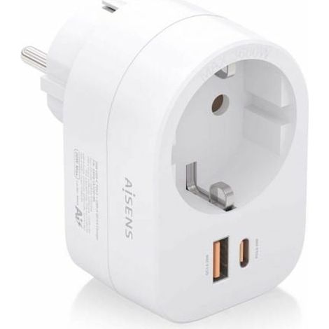 Scatola di fusibili Aisens ASPS-1A1C06-W Bianco 3680 W 16 A