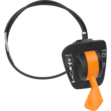 LOT DE 2 Câble d'accélérateur et starter mono-levier GY21107 Compatible John Deere LA135 LA145 LA155 LA165 (1/5)