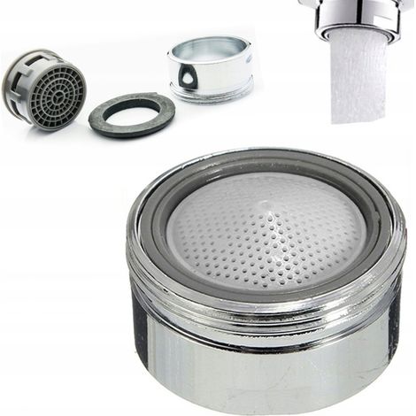 Tapa aireadora de grifo ahorradora de agua EKO Chrome 24 mm (1/5)