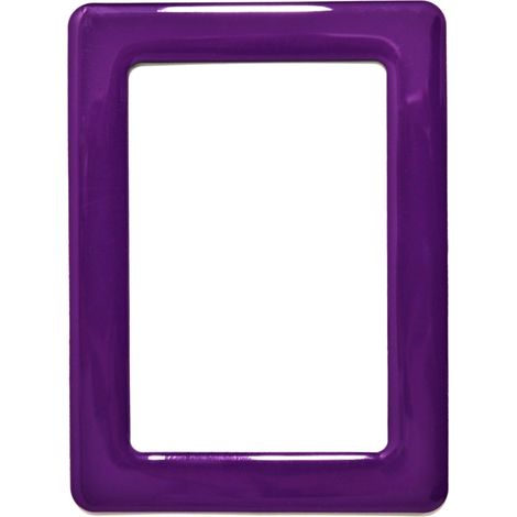 Magnetischer, selbstklebender Rahmen, Größe 12,3 x 8,1 cm – lila (1/4)