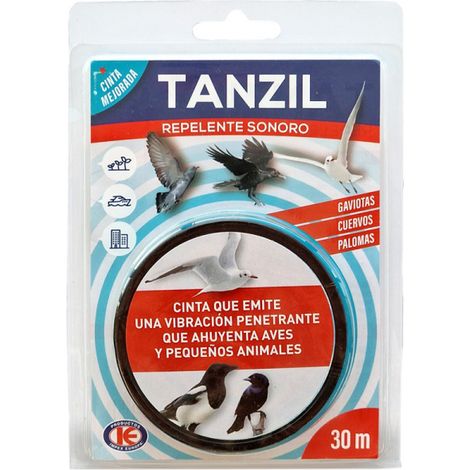 Rollo Cinta Sonora Repelente Aves 30m Tanzil