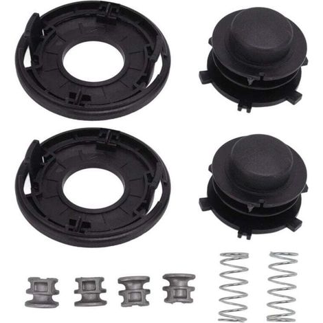 2pcs 4002-713-3017 Bobine de Tête de Coupe pour Stihl AutoCut 25-2 Fs90r Fs100rx Accessoire, Weed Wacker Accessoire de Pièces de Rechange, 4002 713 3017 9708 Cap Combo Stihl (1/4)