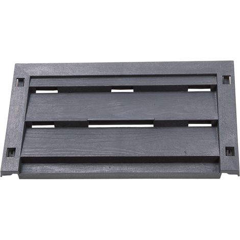 GARANTIA Trappe brun anthracite pour composteur THERMO-WOOD 400 L (1/4)