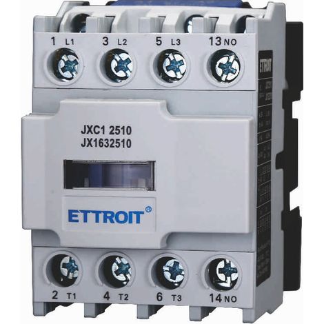 ETTROIT JX1632510 JXC1 Dreiphasen-Schütz AC 24 V 50/60 Hz Spule 3P 3 Pole Normalerweise offen Ie 25 A Ue 380 V (1/4)