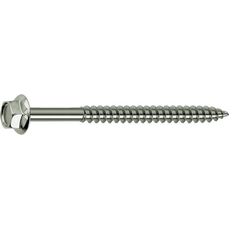 100PZ TIRAFONDO PER LEGNO '811' mm 6,5 x 150